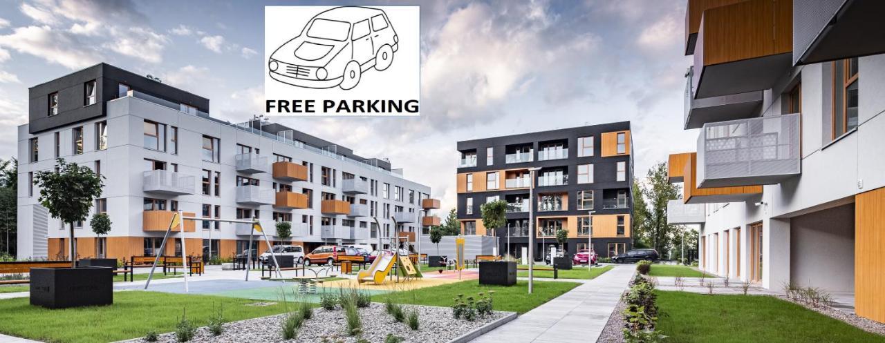 Apartamenty Ceglana Park -Parking W Hali Garazowej- Piekne Nowe Osiedle Katowice Esterno foto